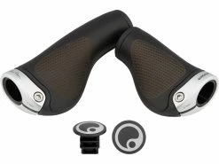 ERGON GP1 BioLeder Lenkergriffe Für Drehgriffschalter Einseitig